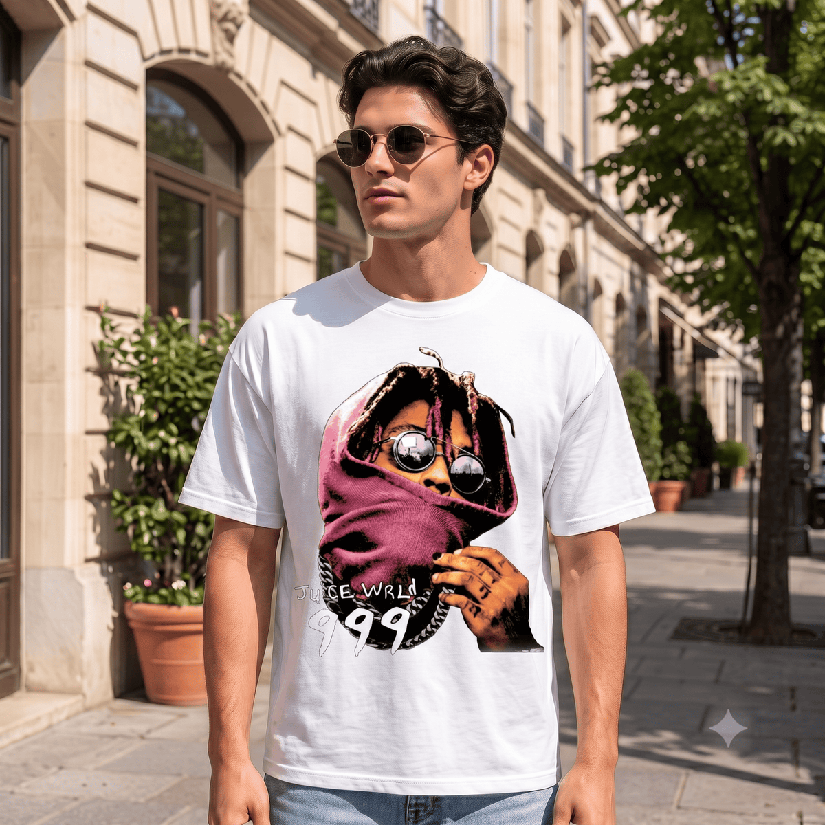 JUICE WRLD 999 HEAVYWEIGHT COTTON TEE-57018