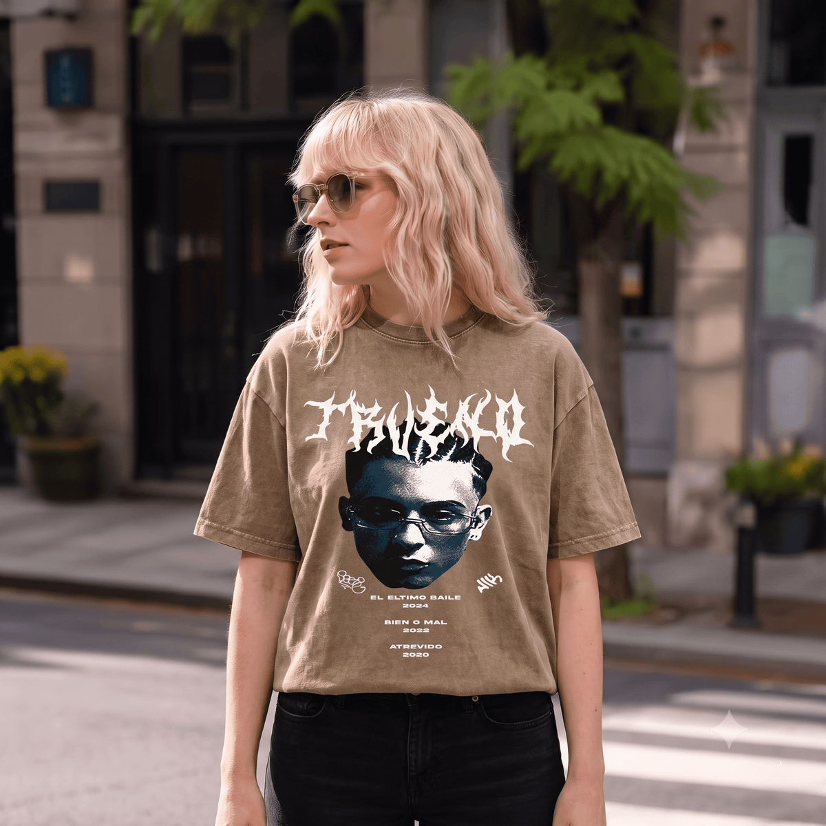 TRUENO HEAVY WEIGHT COTTON TEE-8894