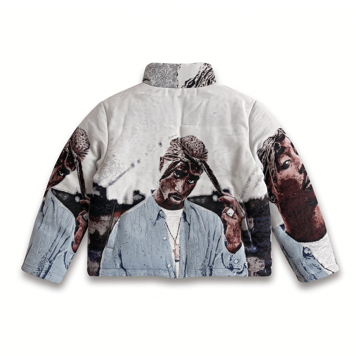 BLUE 2PAC TAPESTRY COAT