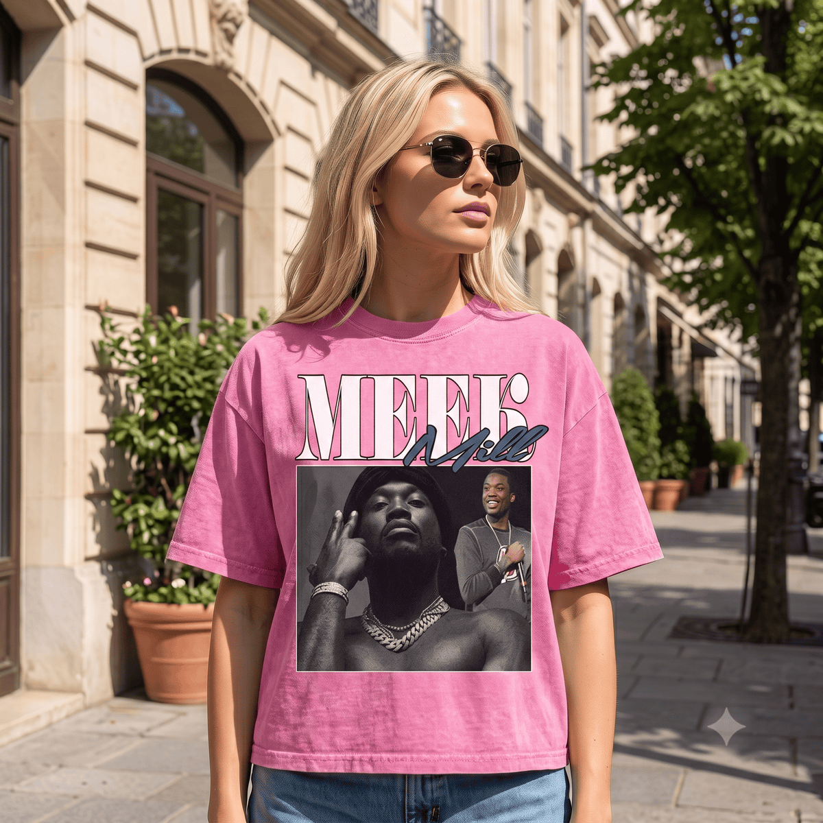 MEEK MILL HEAVY WEIGHT COTTON TEE-8865