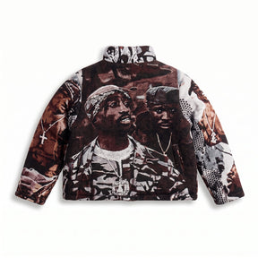 NEW 2PAC TAPESTRY COAT