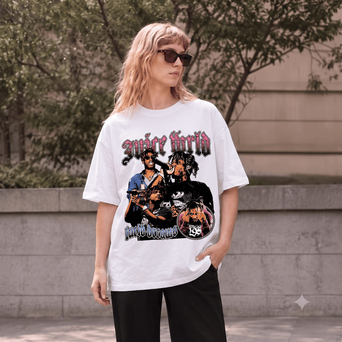 JUICE WRLD V2 HEAVYWEIGHT COTTON TEE-57019