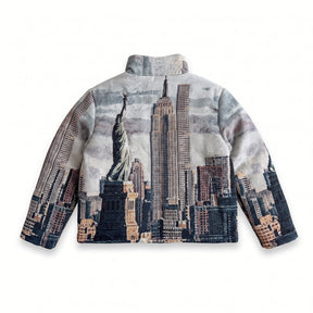 NY CITY TAPESTRY COAT