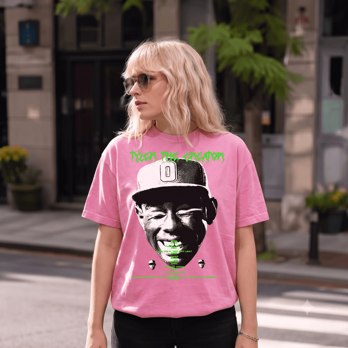 TYLER THE CREATOR HEAVY WEIGHT COTTON TEE-8895