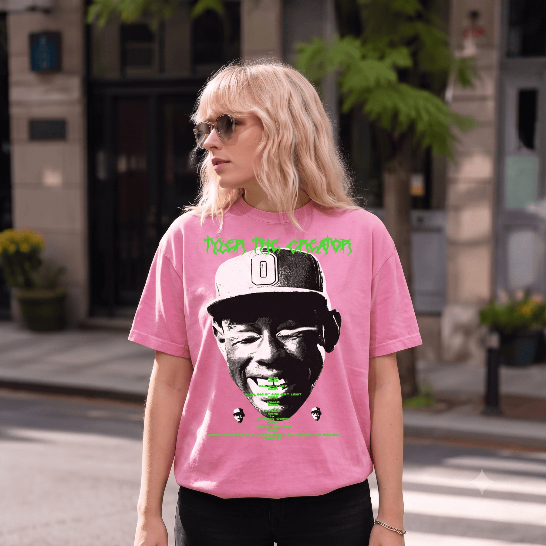 TYLER THE CREATOR HEAVY WEIGHT COTTON TEE-8895