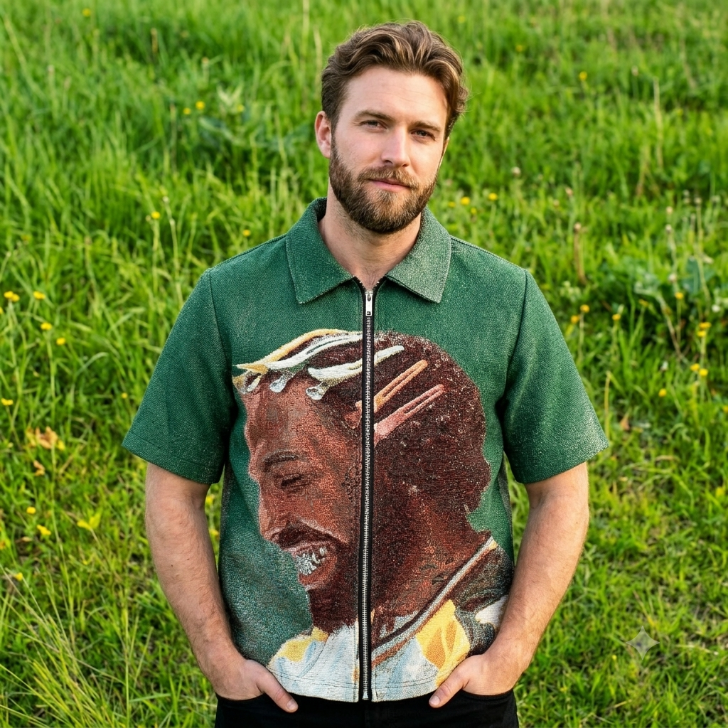 GREEN DRAKE TAPESTRY TEE