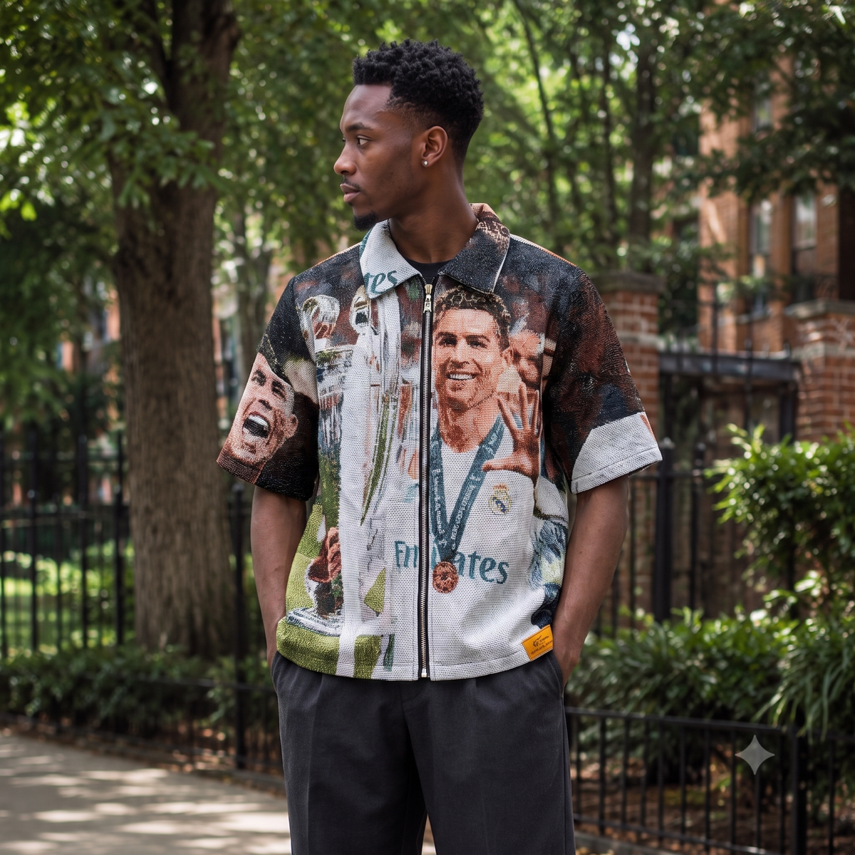 RONALDO TAPESTRY TEE