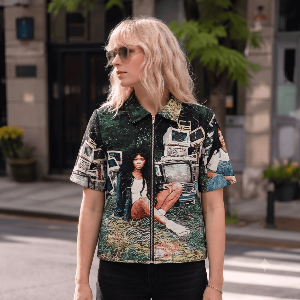 SZA V2 TAPESTRY TEE