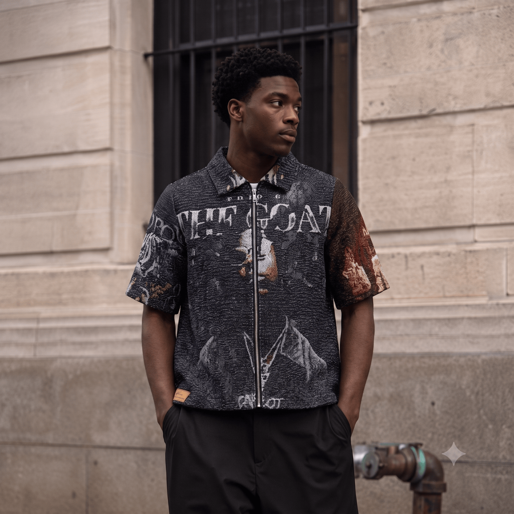 THE GOAT TAPESTRY TEE
