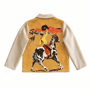 MAN RIDING BUCKING HORSE V2 JACKET