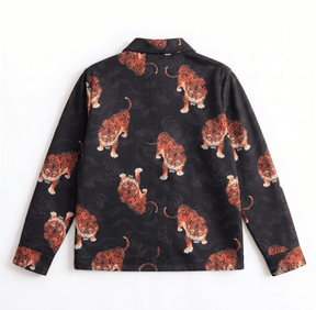 TIGER PRINT TAPESTRY JACKET