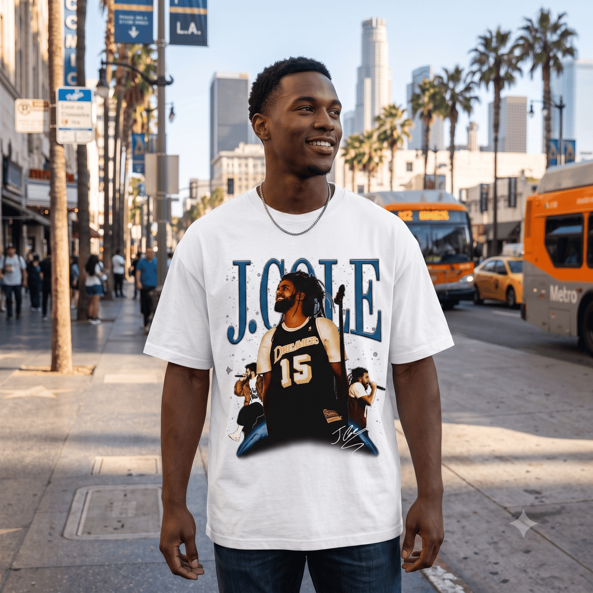 J. COLE DREAMER 15 JERSEY HEAVYWEIGHT COTTON TEE-57030