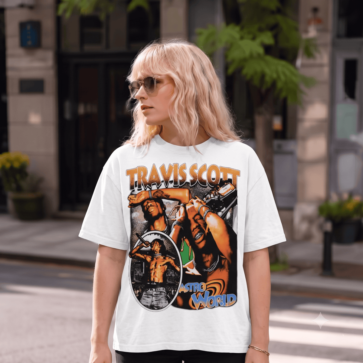 TRAVIS SCOTT ASTROWORLD VINTAGE HEAVYWEIGHT COTTON TEE-57035