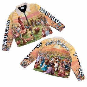 JESUS GARDEN TAPESTRY JACKET