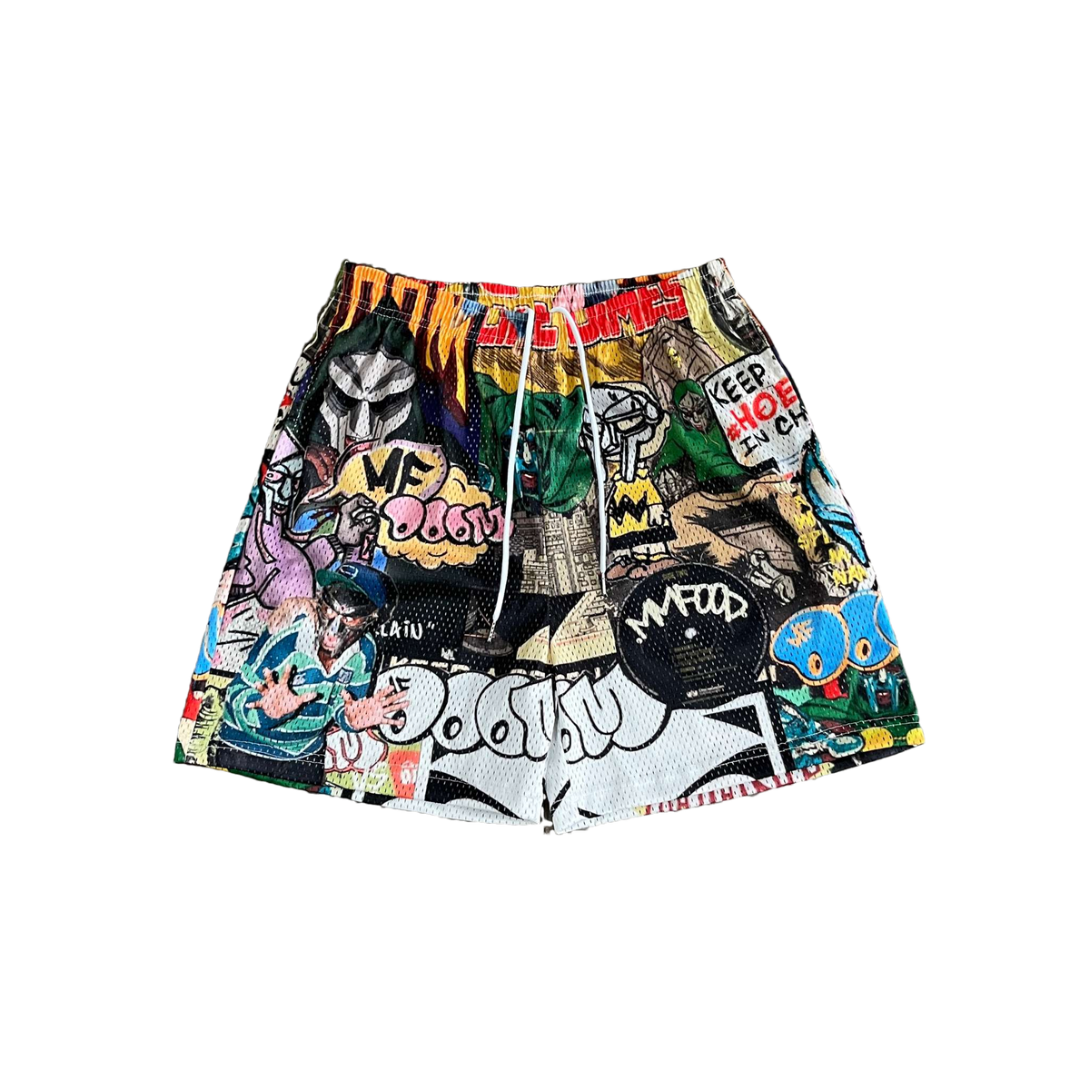 MF DOOM MESH SHORTS-8602