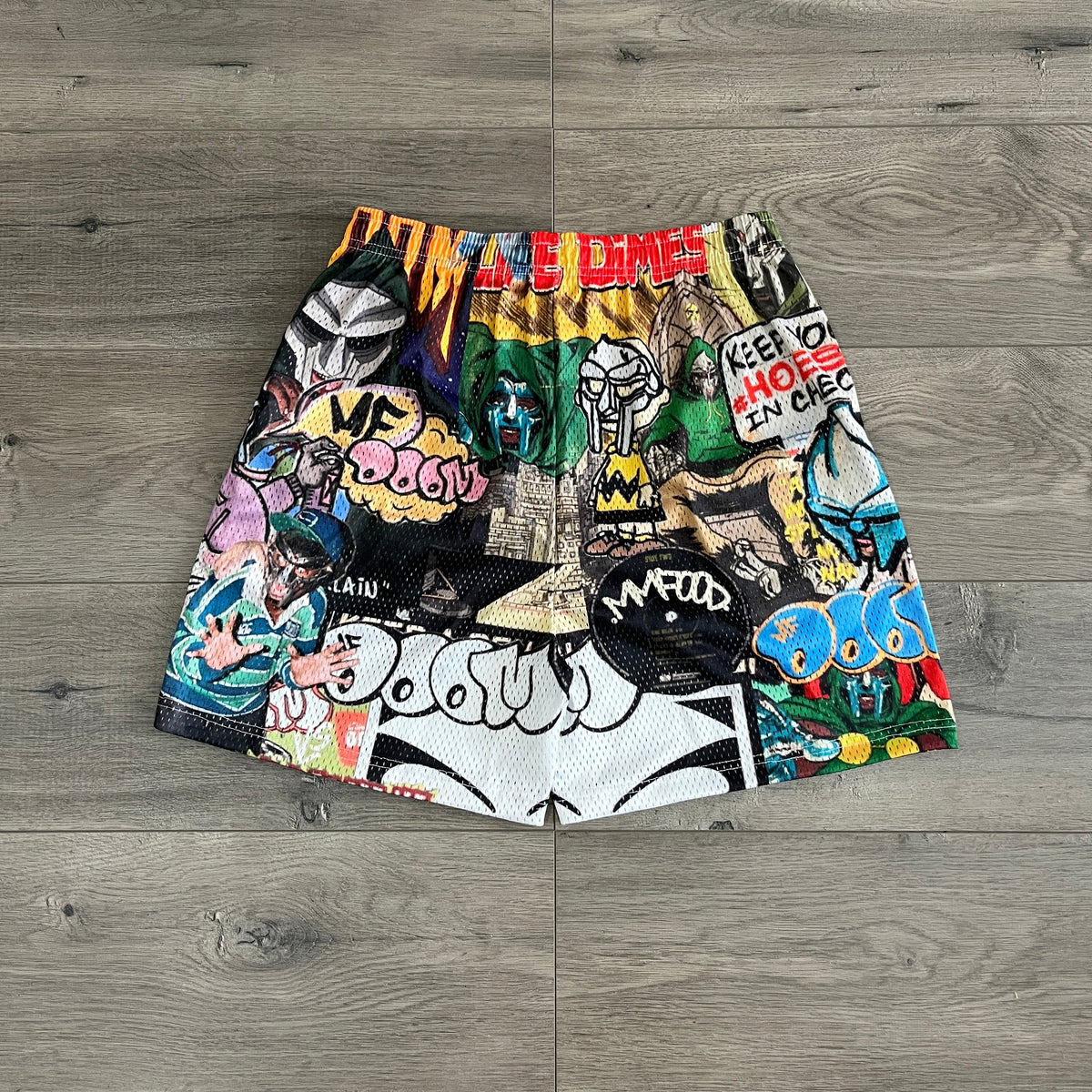 MF DOOM MESH SHORTS-8602