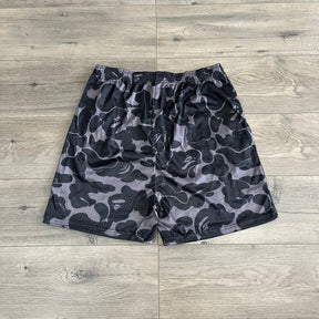 BAPE BLACK MESH SHORTS-8603
