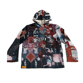 CHRIS BROWN TAPESTRY HOODIE
