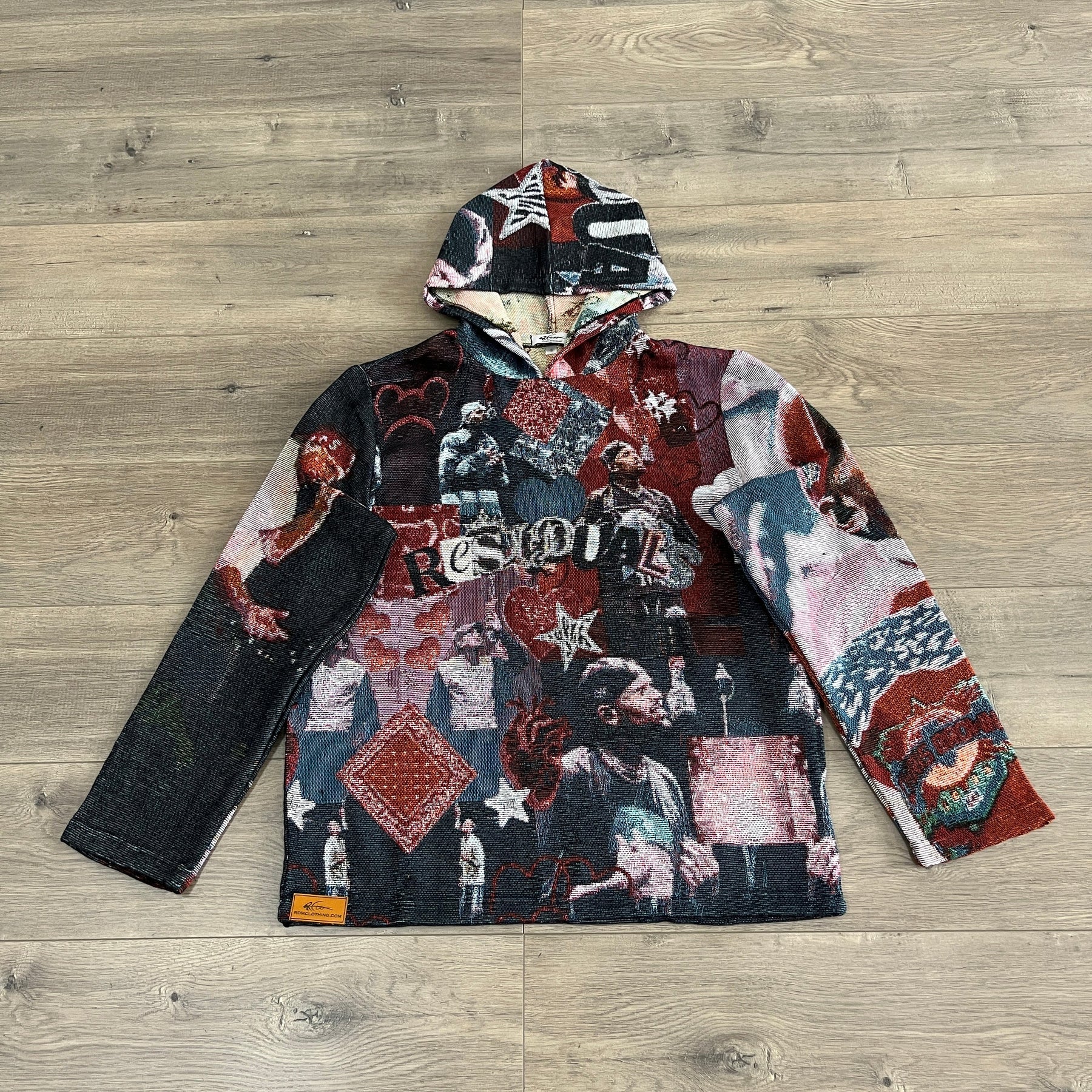 CHRIS BROWN TAPESTRY HOODIE