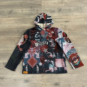 CHRIS BROWN TAPESTRY HOODIE