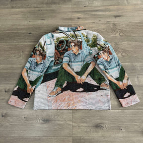 TAKUMI FUJIWARA TAPESTRY JACKET