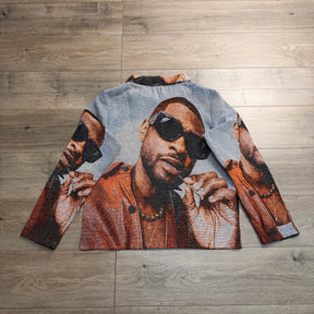 HIP HOP RAPPER TAPESTRY JACKET