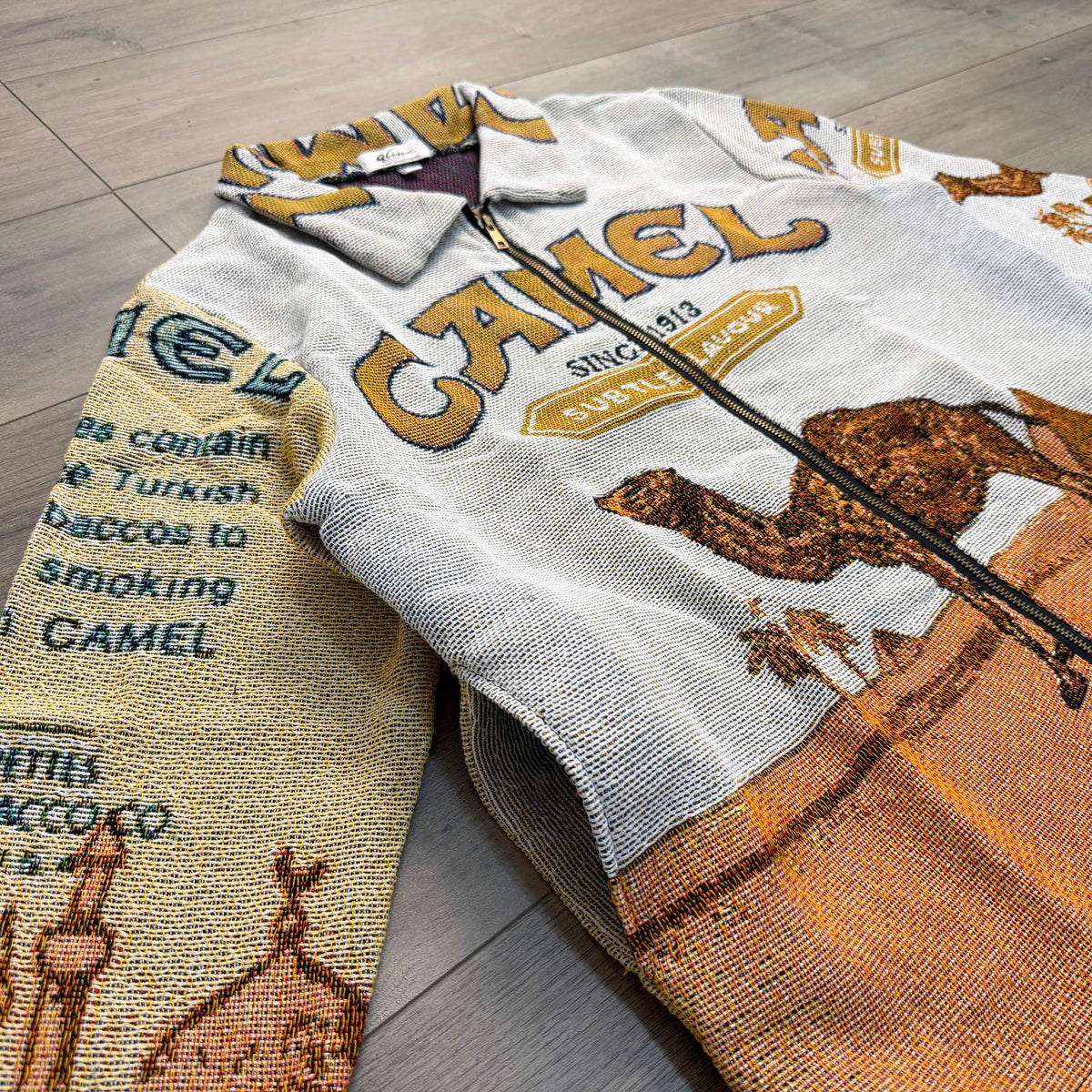 CAMEL TAPESTRY JACKET