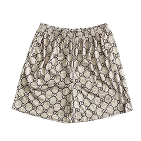 KHAKI GU MESH SHORTS-8717