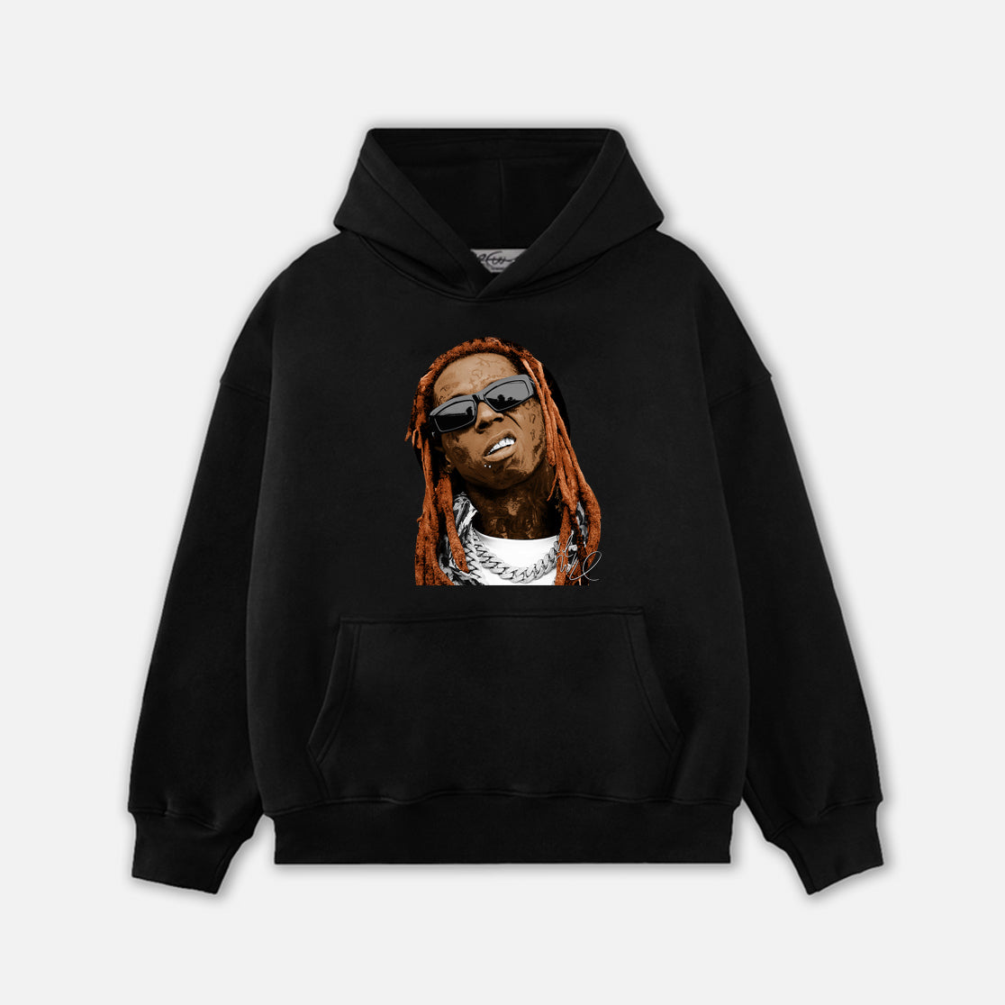 LILWAYNE HEAD HOODIE-1076