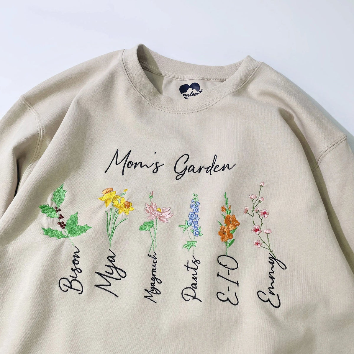 Grandma/Mum's Garden Custom Sweatshirt