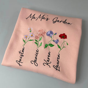 Grandma/Mum's Garden Custom Sweatshirt