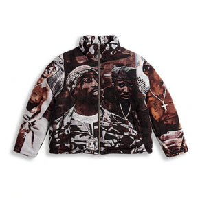 NEW 2PAC TAPESTRY COAT