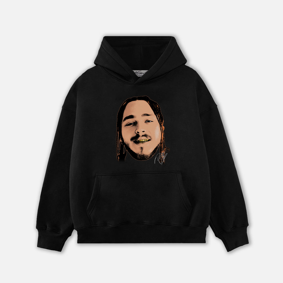 POSTMALONE HEAD HOODIE-1085