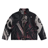 PURPLE SCREAM TAPESTRY COAT