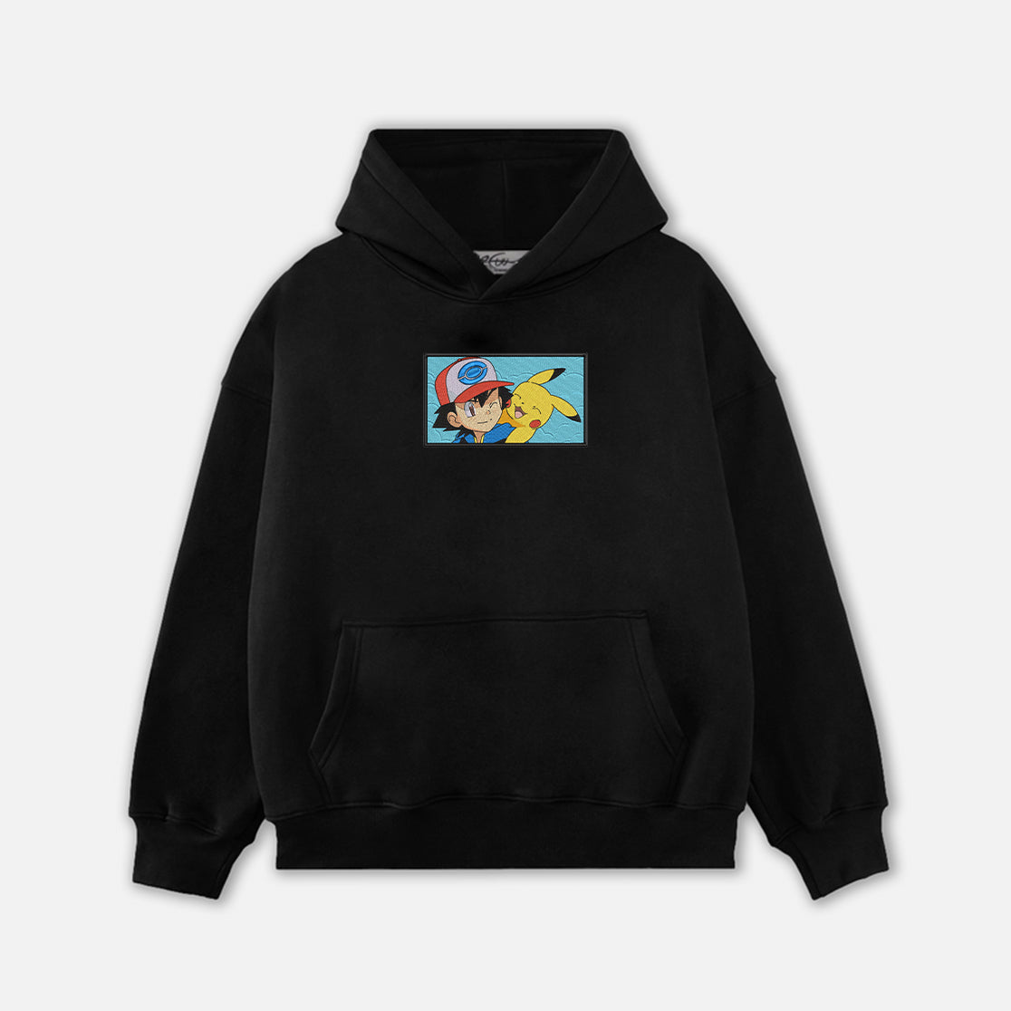 Pokemon Embroidery Hoodie-8498