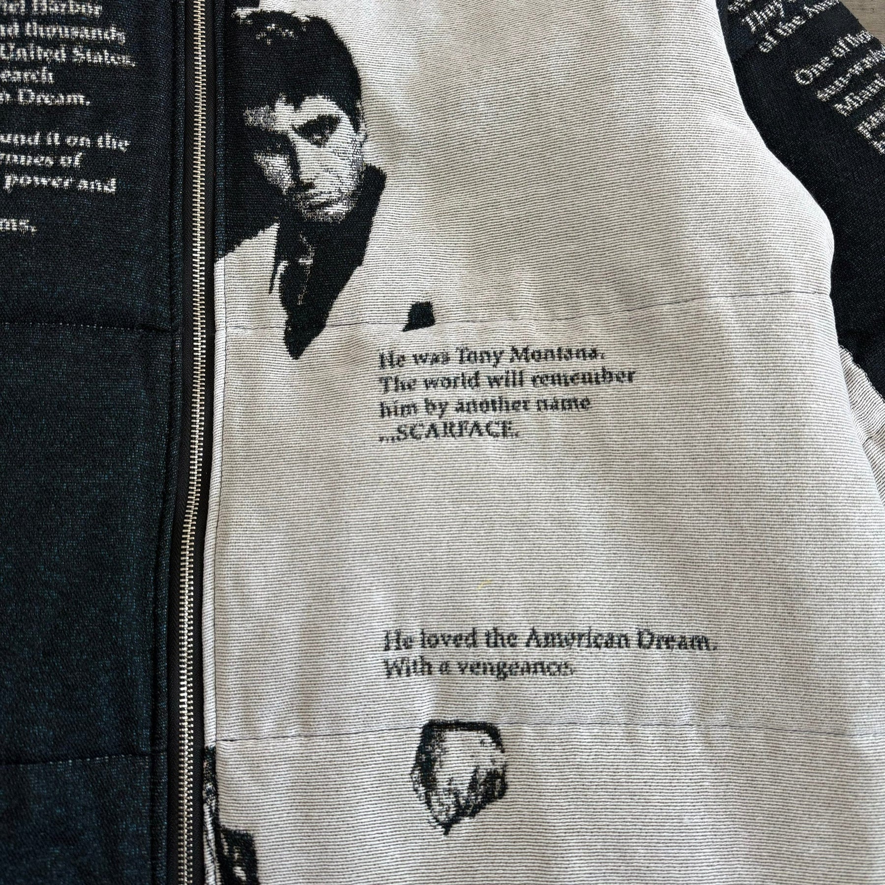 SCARFACE TAPESTRY COAT