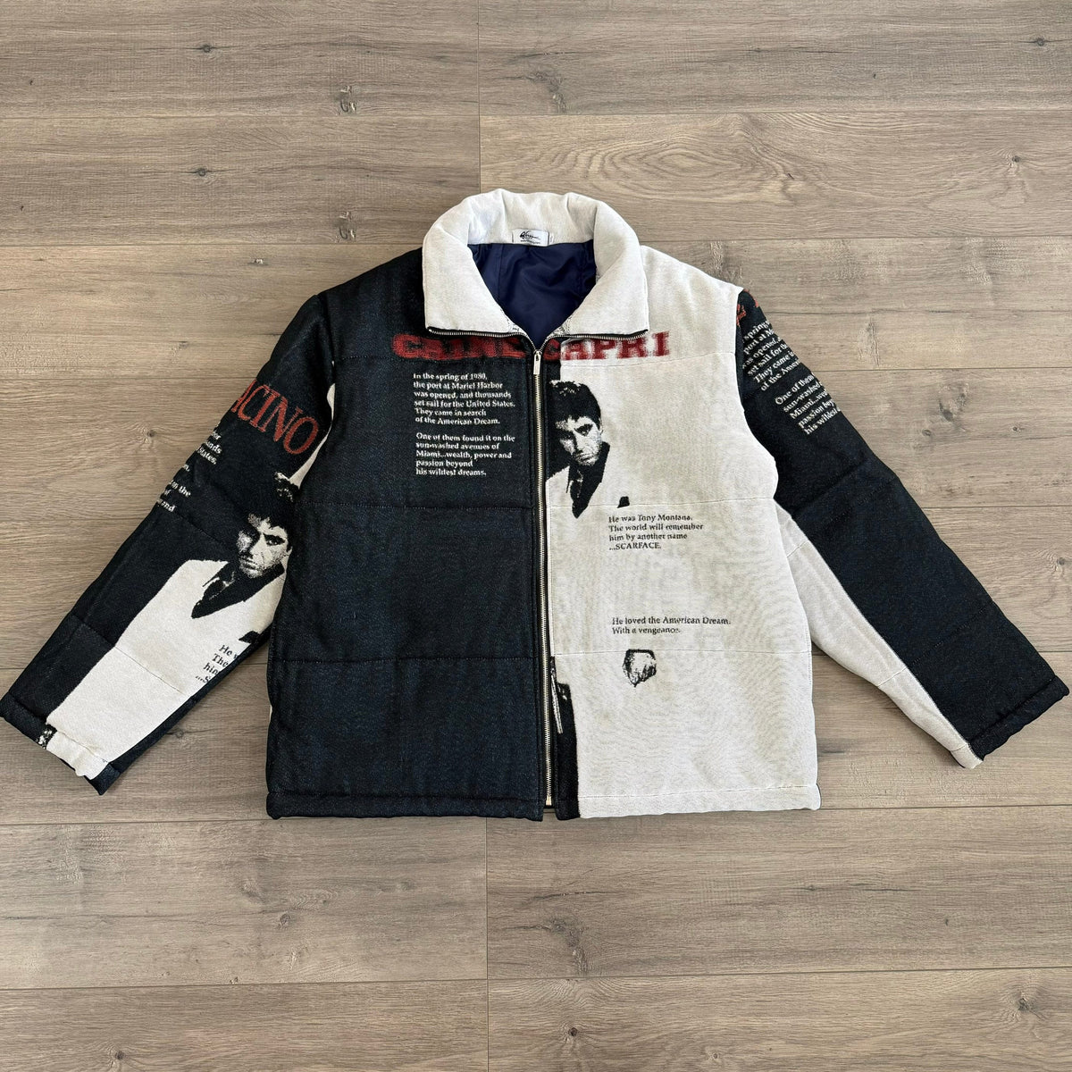 SCARFACE TAPESTRY COAT