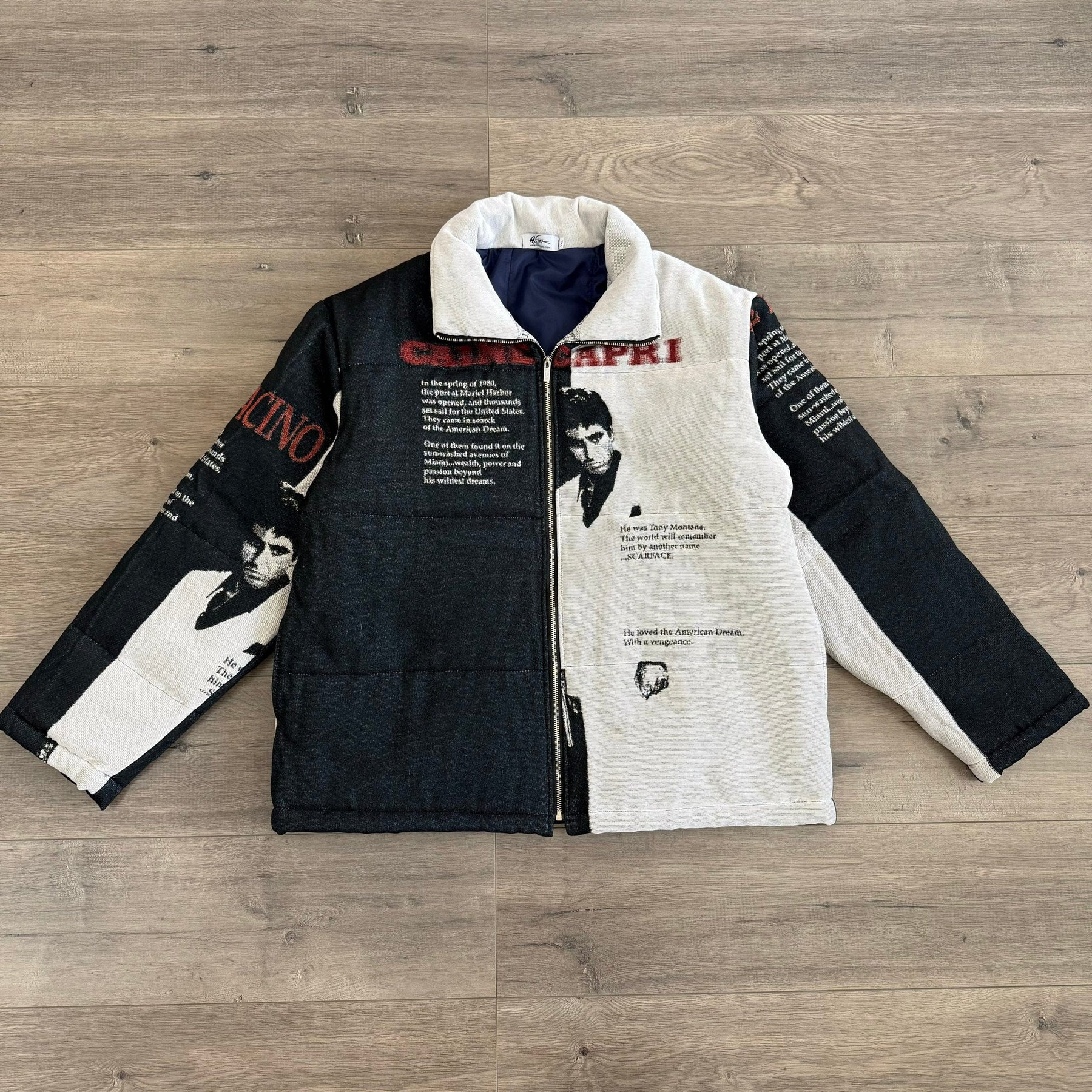 SCARFACE TAPESTRY COAT