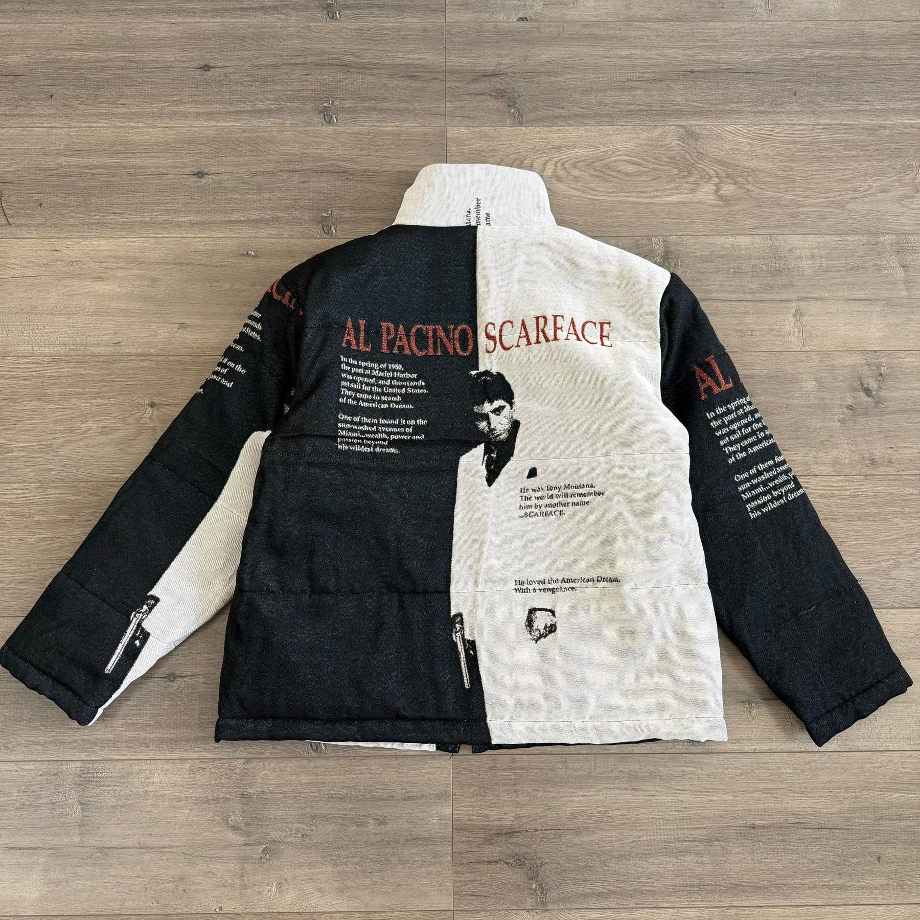 SCARFACE TAPESTRY COAT