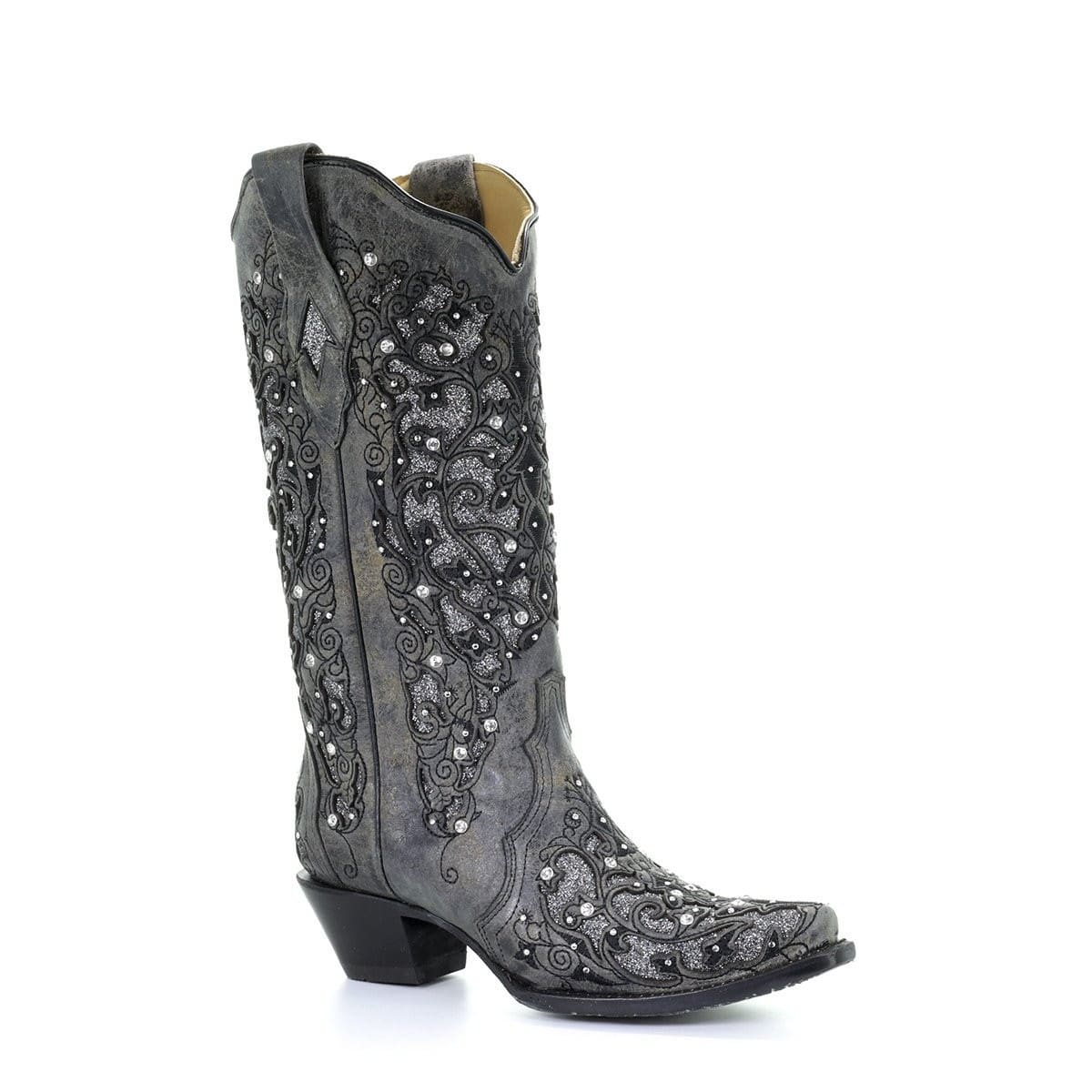 Corral Women's Sequin Inlay Western Boots-60025