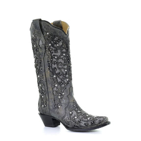 Corral Women's Sequin Inlay Western Boots-60025