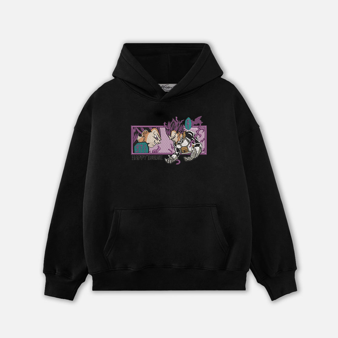 Vegeta Embroidery Hoodie-8475