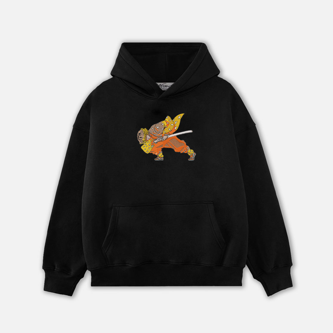 Zenitsu Embroidery Hoodie-8496