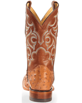 Justin Men's Full Quill Ostrich Western Boots-6004