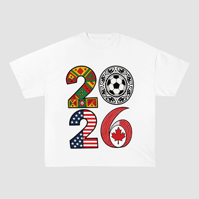 2026 World Soccer Beast Graphic Tee USA Canada Mexico Fan T-Shirt-20011