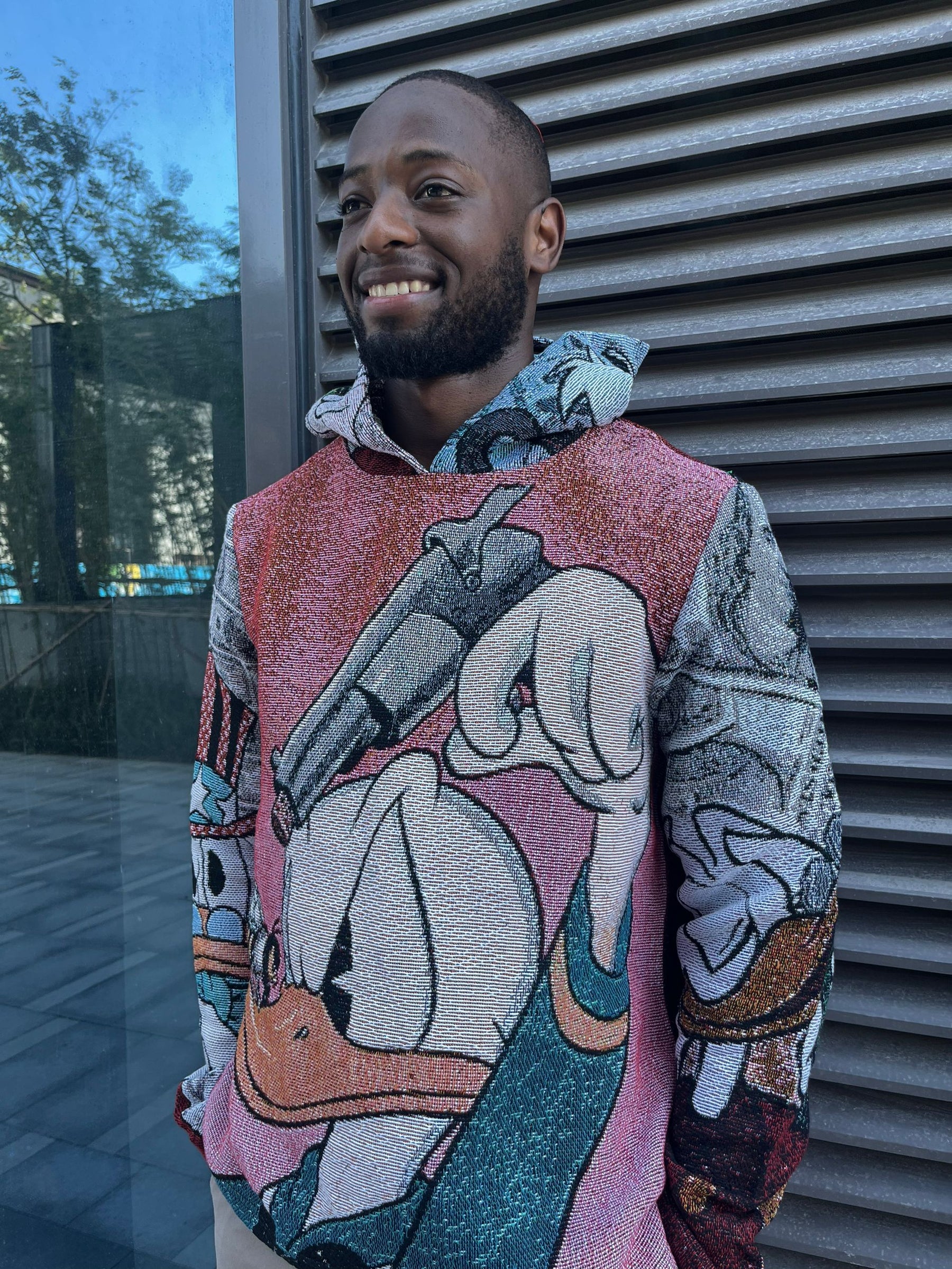 DONALD DUCK TAPESTRY HOODIE