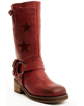 Dingo Women's Blacklist Harness Western Boots-60041