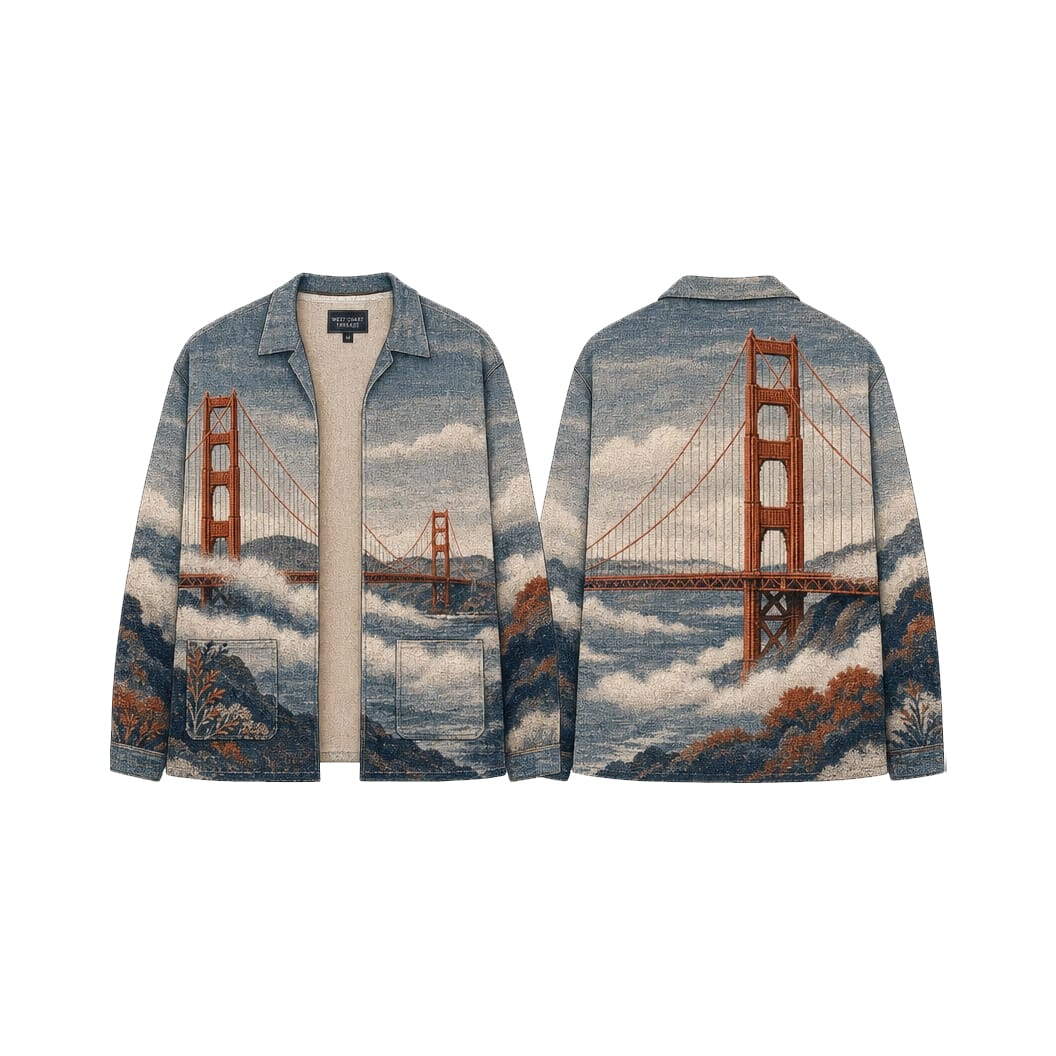 GG BRIDGE TAPESTRY SHACKET