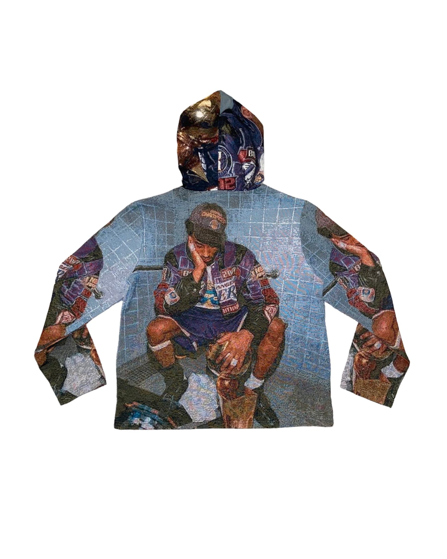 RDMCLOTHINGART tapestry hoodie 2001_TROPHY KB TAPESTRY