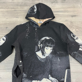 RDMCLOTHINGART tapestry hoodie ALICE TAPESTRY HOODIE